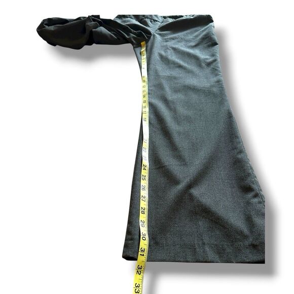 Dalia Collection Dark Gray Mid Rise Dress Pants Size 8 - Picture 7 of 7